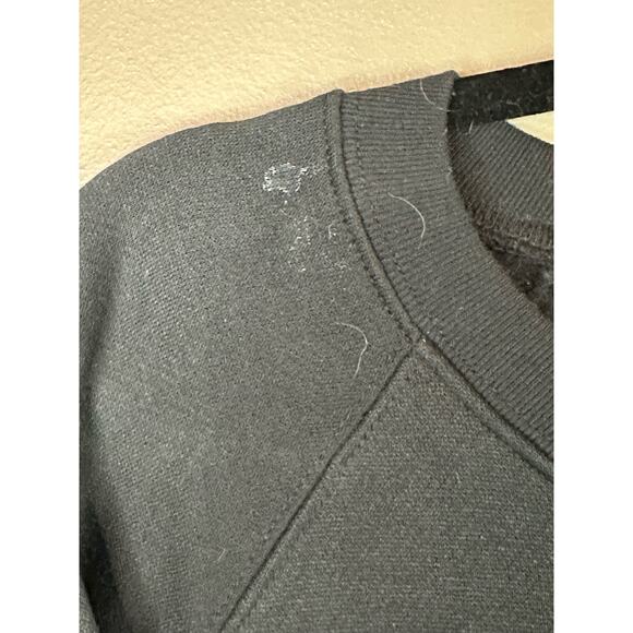 Vintage Capital Black Bermuda Anchor Long Sleeve Embroidered Sweatshirt Size XL - Picture 6 of 6